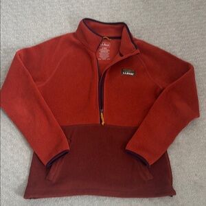 L.L. Bean Zip Up Sweater Fleece